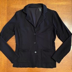 Tahari Black Slim Fit Blazer | Size Medium